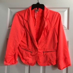 Coral blazer!